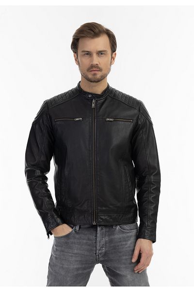 Dreimaster Lederjacke