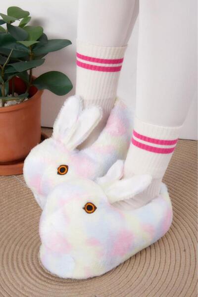 ellaboni Çocuk Kombin Hayvanlı Tavşanlı Panduf Ev Botu