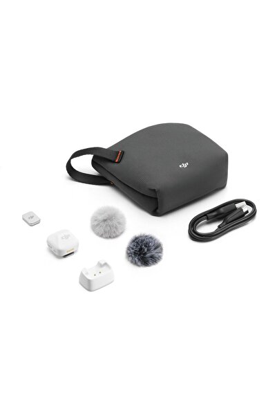 DJI Mic Mini Transmitter (Beyaz) | Türkiye Karacasulu Garantili |