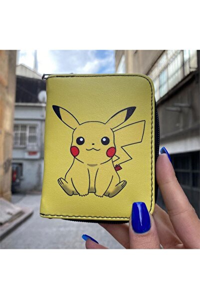 Köstebek Yellow Pokemon Pikachu Short Wallet