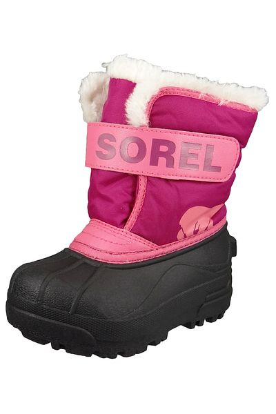 Sorel Kinder Stiefel Winterschuhe Snow Commander 1869561 Rosa Tropic Pembe Derin Allık