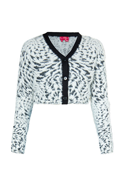 Swirly Strickjacke