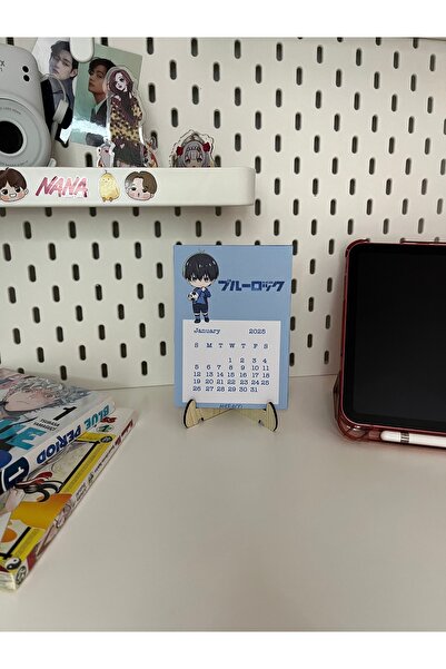 Hara Company Blue Lock Animesi 2025 Yılı Anime Masa Takvimi