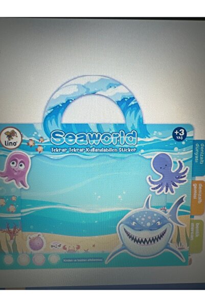 Lino Tekrar Kullanılabilen Sticker - Seaworld