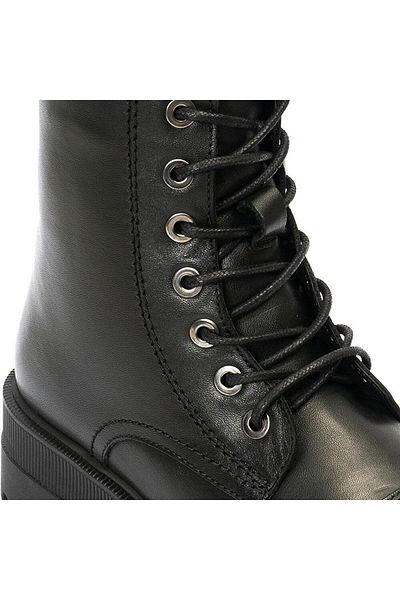 Greyder 57802 Γυναικείες μαύρες μπότες casual από γνήσιο δέρμα