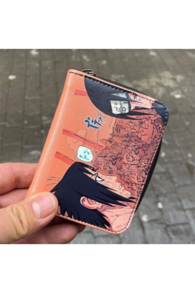 Köstebek Anime Naruto : Itachi Uchiha Face to Face Short Wallet