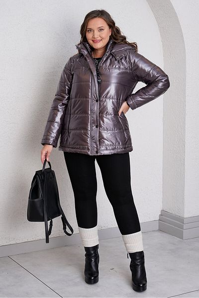Büyük Moda Bright Textured Premium Inflatable Coat