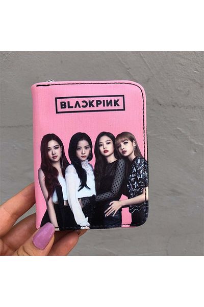 Köstebek Short Wallet - Black Pink Girls