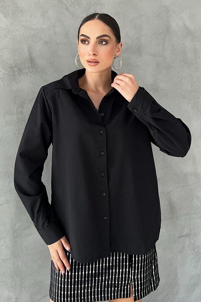 Seda Yalçın Atelier Black Padded Basic Shirt