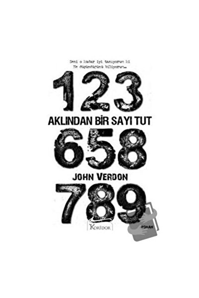 Koridor Yayıncılık Aklından Bir Sayı Tut / Koridor Yayıncılık / John Verdon