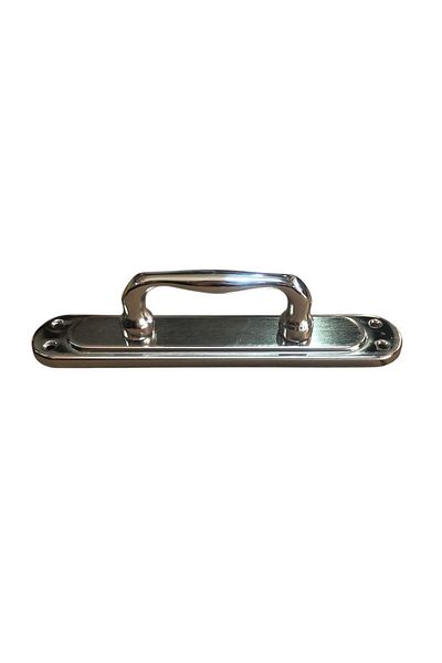Çelik Kumru Pull Sliding Door Handle Nickel Satin 22 cm