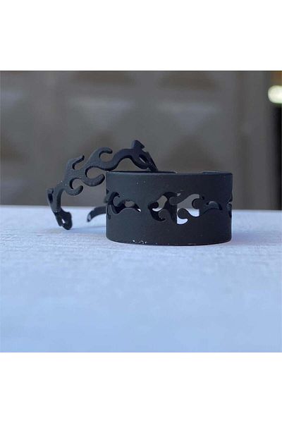 Köstebek Black Thrasher Adjustable Double Ring