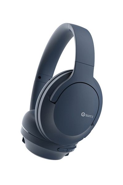 iOsuite Focus 8 Wireless Headphones, Navy Blue - Focus 8