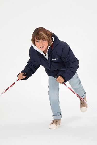 U.S. Polo Assn. Тъмносиньо палто за момче 50293294 -Vr033