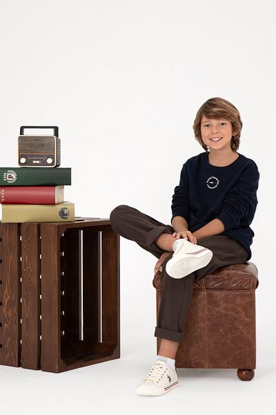 U.S. Polo Assn. Boy's Brown Canvas Pants 50298564 -Vr029