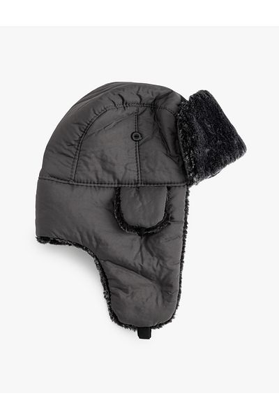 Koton Pilot Hat - Design with Faux Fur Inside