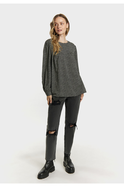 DreiMaster Vintage Langarmbluse