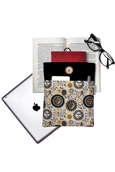 Smyrna Astrology Book Sleeve and Book Bag