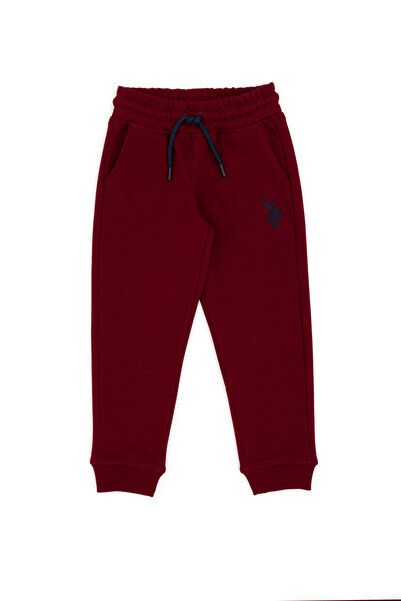 U.S. Polo Assn. Erkek Çocuk Bordo Eşofman Altı 50293482-VR014