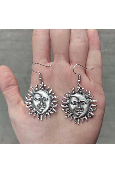 Köstebek Moon And Sun Kiss Küpe