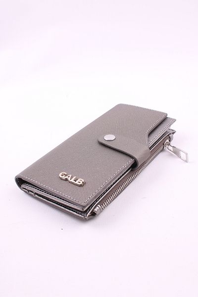 GALB LEATHER 19x10 см Голям дамски портфейл - 20 карти, отделение за монети, стилен дизайн