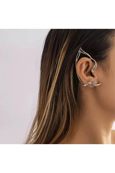 Köstebek Subtle Magic Right Ear Spiral Earrings