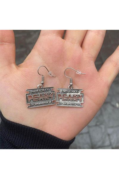 Köstebek Peaky Blinders - Signboard Earrings
