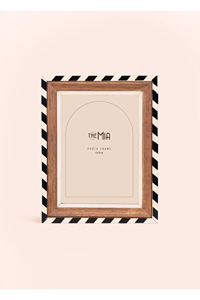 The Mia Striped Photo Frame 18X23 cm