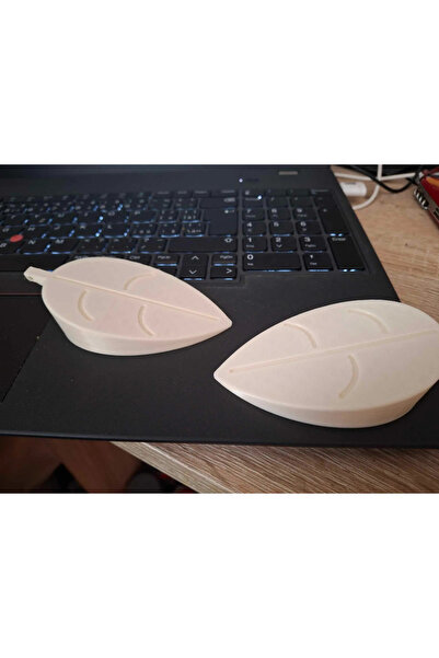 Cypnova Yaprak Şeklinde Kapı Stoperi Beyaz Renk