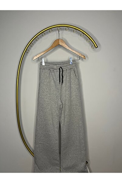 İREM Gri İspanyol paça eşofman