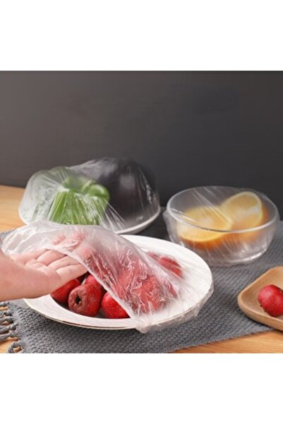 Home 100'lü Gıda Koruma Ve Saklama Bonesi Tencere Tabak Kase Bone 35 Cm