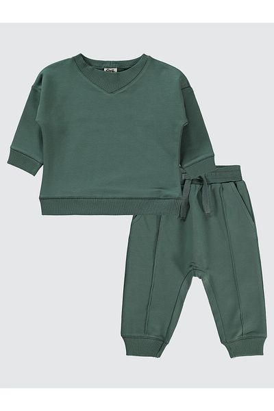 Civil Baby 6-18 Months Baby Boy Khaki Suit Set