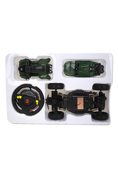 Fab N Funky Rock Crawler Remote Control Car 6+, Four-Wheel Drive Toy Set - Pack of 4
