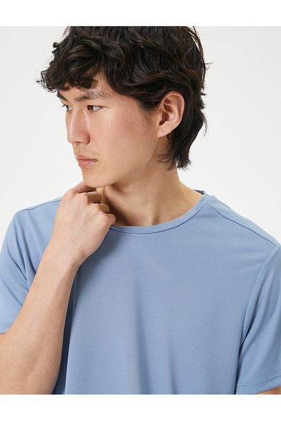 Koton Základné športové tričko Crew Neck Krátky rukáv