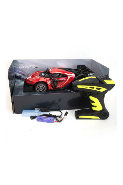 Fab N Funky Diecast High Speed RC Car - Durable Red Racing Drift Vehicle, 3  Years