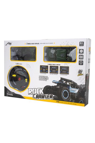 Fab N Funky Rock Crawler Remote Control Car 6+, Four-Wheel Drive Toy Set - Pack of 4