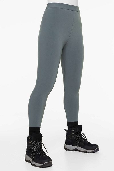 Oysho Super-extra-warm seamless 70cm high-rise ankle-length leggings