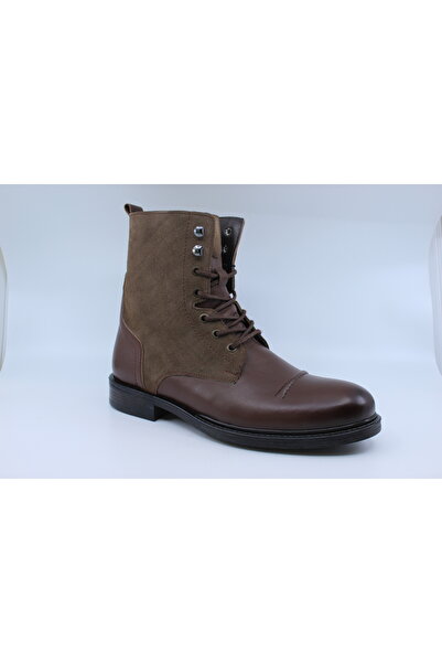 Papuccu 1013 Brown Men's Leather Boots 41