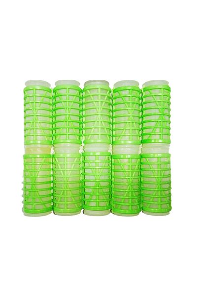 FUMO Heated Curler 10 Pieces - Green