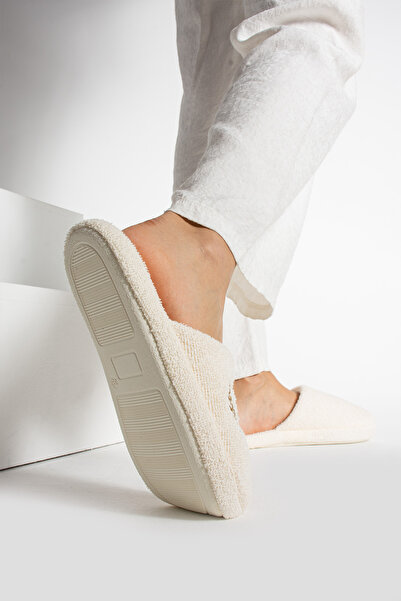 RedPlay Cotton Fabric Soft Quiet Women's House Slippers - Towel and Bathroom Slippers