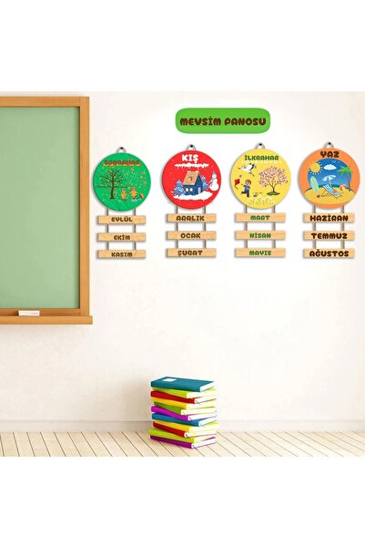 Elevres Ahşap Mevsim Şeridi