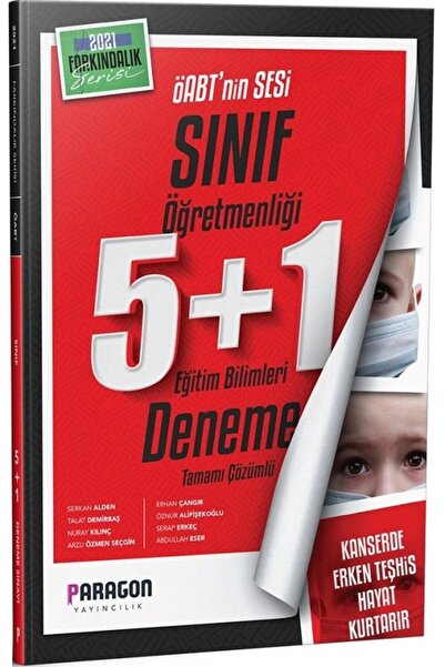 Paragon Yayıncılık Süper Fiyat - Paragon Öabt Sınıf Öğretmenliği 5 1 Deneme
