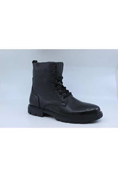 Papuccu 1018 Black Men's Leather Boots 41