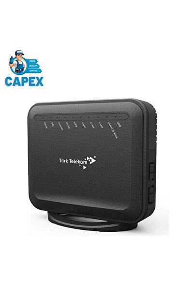 Naztech Türk Telekom 3313-b10a 300 Mbps 4 Port Siyah Vdsl2 Kablosuz Modem (KUTULU-YENİLENMİŞ)