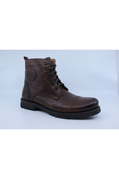 Papuccu 1012 Brown Men's Leather Boots 42