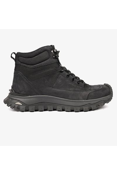 Greyder 16350 Ανδρικές μαύρες γνήσιες δερμάτινες αδιάβροχες μπότες