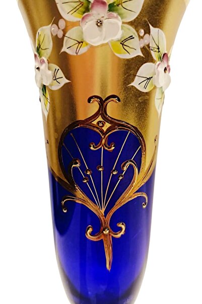 Bohemia SAKS MAVI ŞAMPANYA KADEHİ