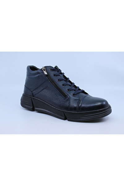 Papuccu 1021 Dark Blue Men's Leather Boots 41