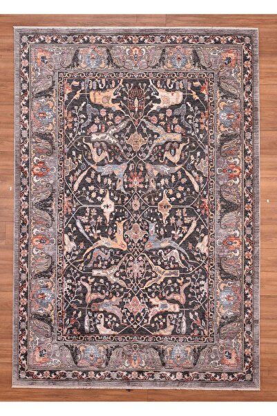 Doku Gördes Antialerjik Dayanıklı Bambu Makine Halısı