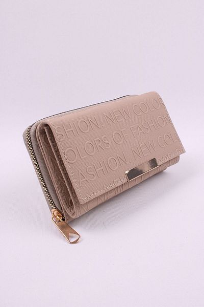 GALB LEATHER Portofel de dama de marime mare cu 2 compartimente pentru monede cu fermoar Compartiment pentru monede din hartie si 6 compartimente pentru carduri 17x10 cm